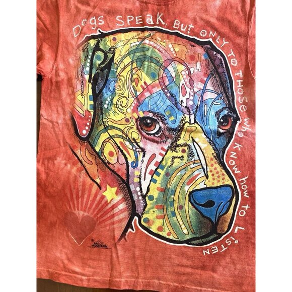 Dogs Speak Classic Cotton T-Shirt Size Adult Small 2015 Dean Russo - Picture 7 of 8